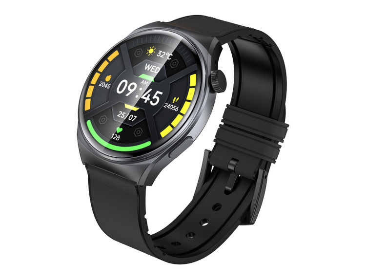 سی بای W2 pro بند چرم مناسب استایل کلاسیک