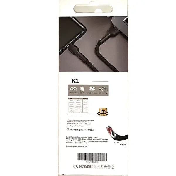 کابل شارژ سی بای Saybuuy Cable K1 Micro