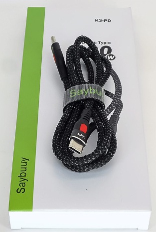 کابل دوسرتایپ سی Saybuuy Cable K3-PD  با 12 ماه گارانتی تعویض طلایی